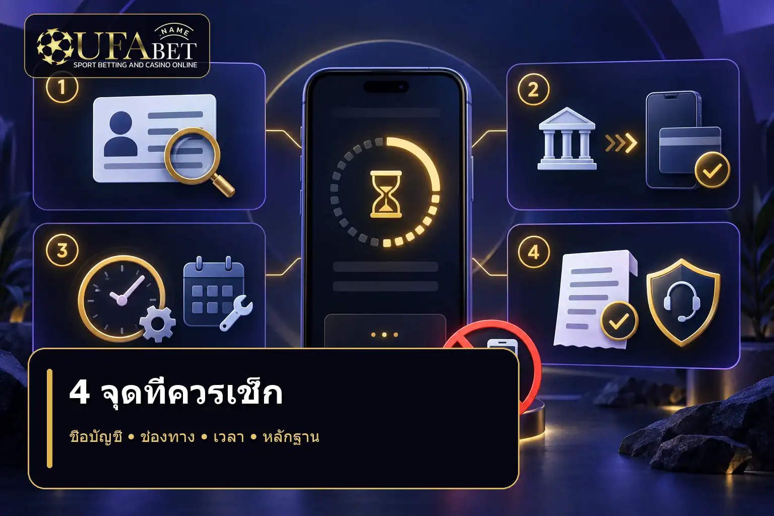4 จุดที่ควรเช็กเมื่อรายการค้าง - UFAWALL